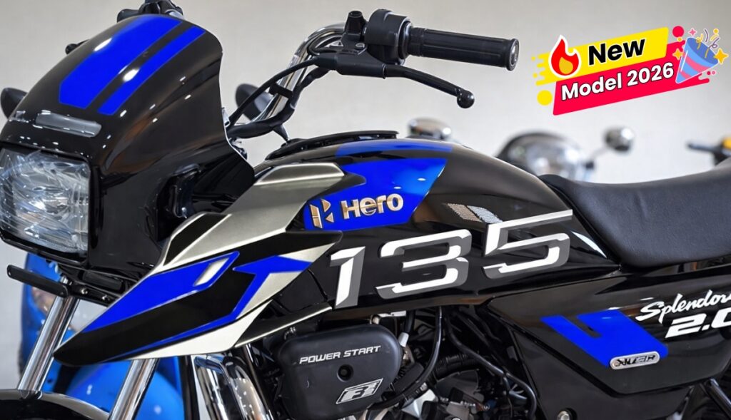 Hero Splendor Plus Xtec New 2026:दमदार इंजन के साथ प्रीमियम लुक और शानदार माइलेज