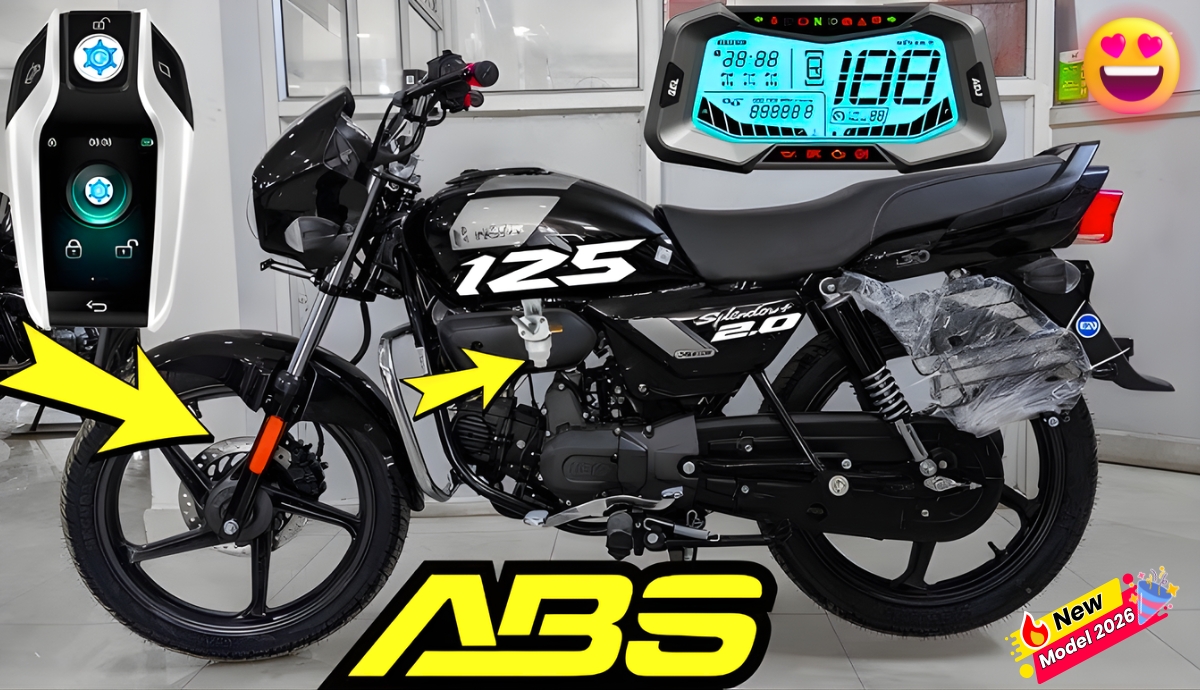 Hero Splendor New Bike 2026: सबसे सस्ती कीमत में एक टंकी में 600 KM की दमदार रेंज के साथ स्मार्ट फीचर