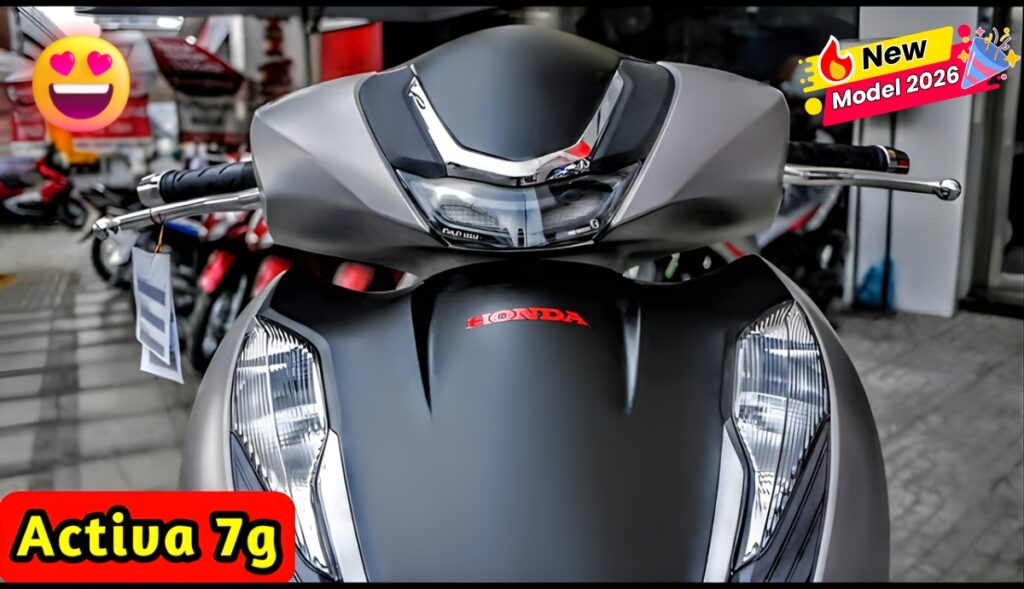 Honda Activa 7G New Model 2026 : स्टाइलिश लुक और दमदार माइलेज के साथ स्मार्ट फीचर