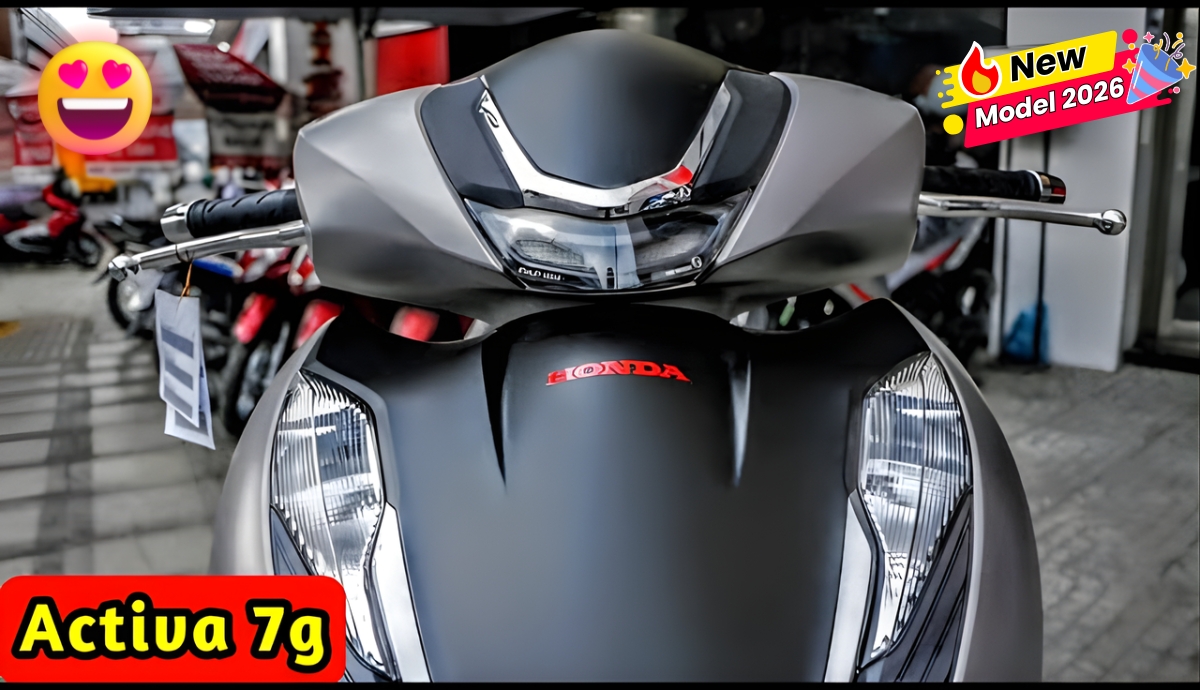 Honda Activa 7G New Model 2026 : स्टाइलिश लुक और दमदार माइलेज के साथ स्मार्ट फीचर