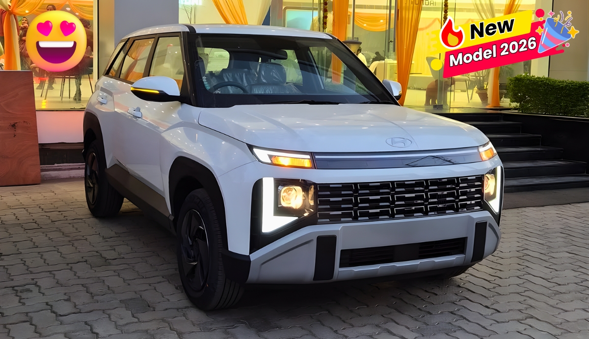 Hyundai Venue New Model 2026: मिडिल क्लास फैमिली के लिए पेश है हुंडई वेन्यू का बेस वेरिएंट HX2